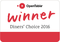 OpenTable Diners Choice 2016